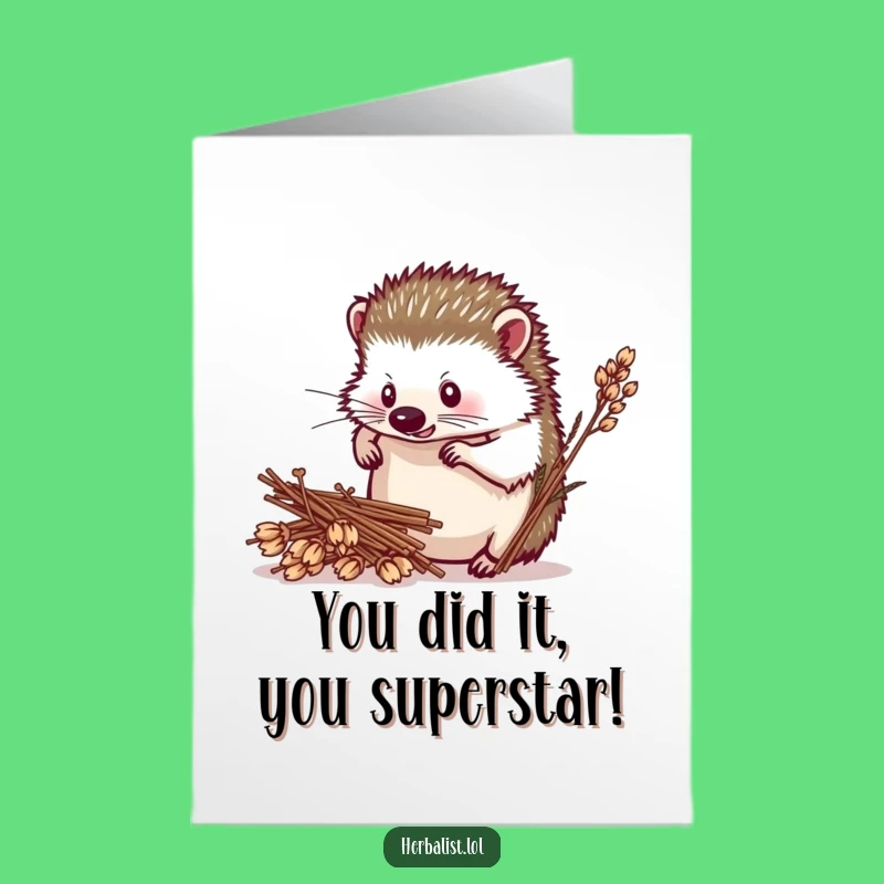 Harvest of Success Free Printable Congrats Card - DIY Downloadable Celebration Gift!